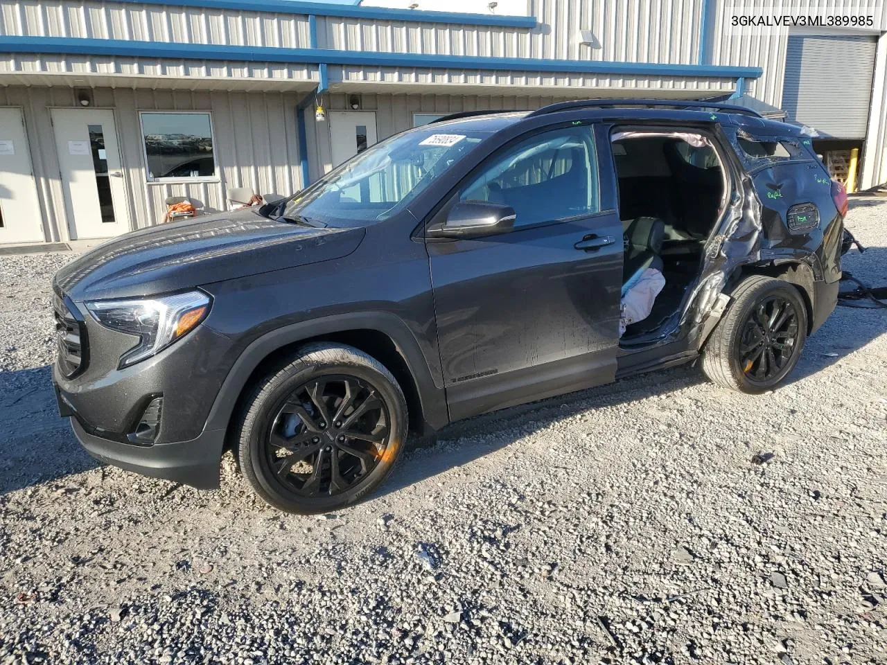 2021 GMC Terrain Slt VIN: 3GKALVEV3ML389985 Lot: 75590834