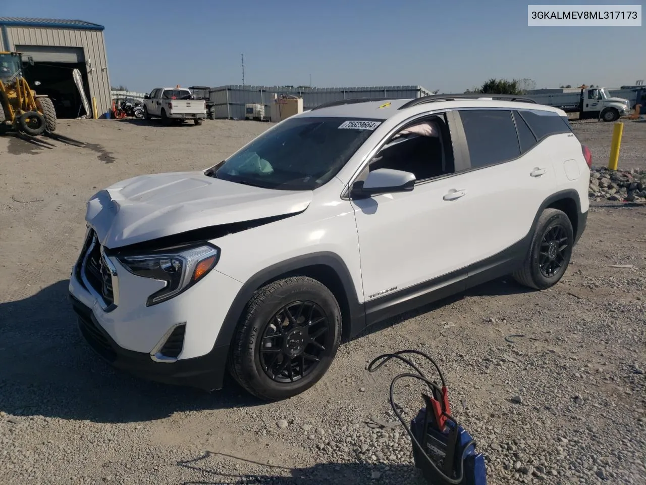 3GKALMEV8ML317173 2021 GMC Terrain Sle