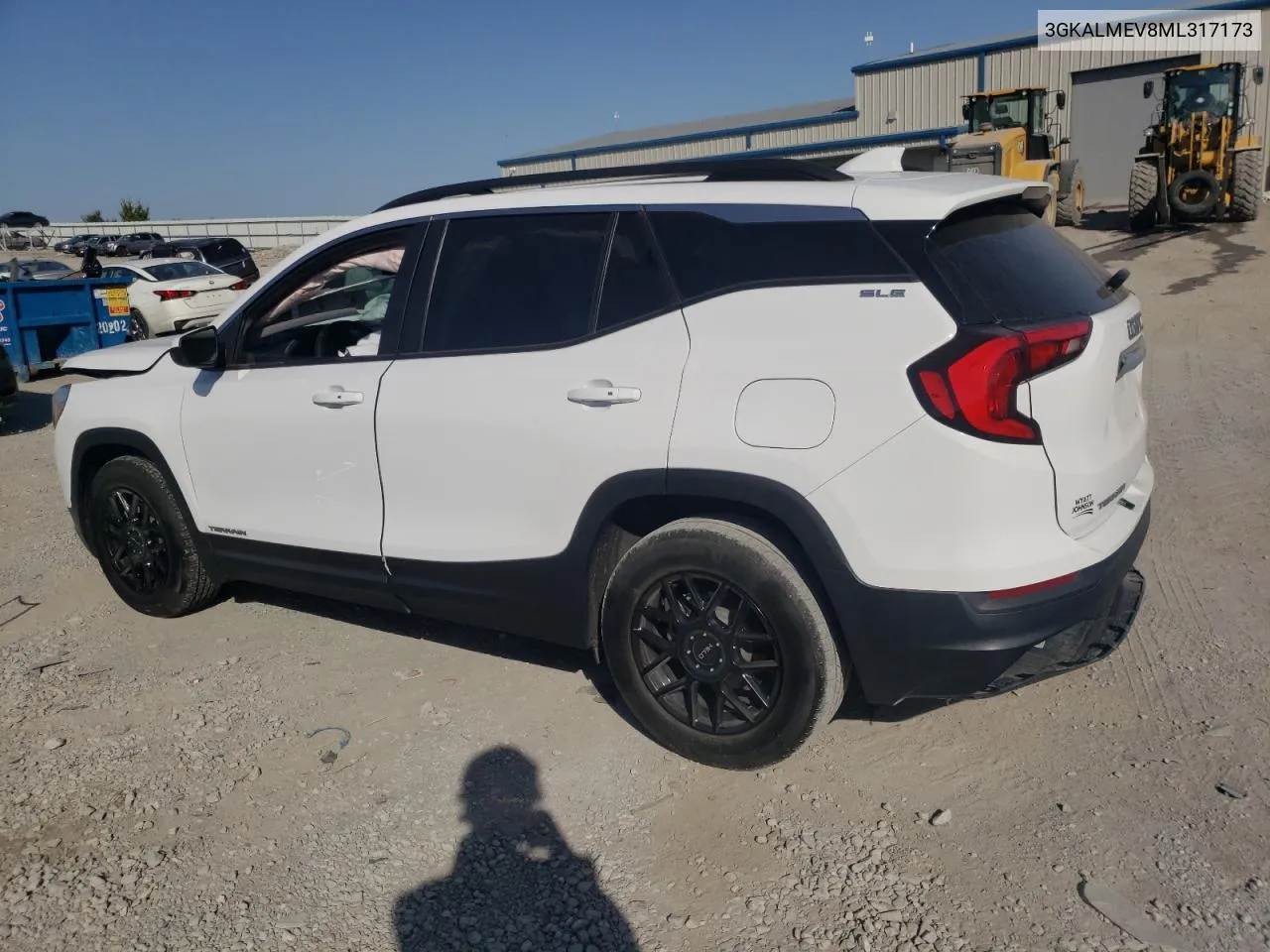 2021 GMC Terrain Sle VIN: 3GKALMEV8ML317173 Lot: 75629664