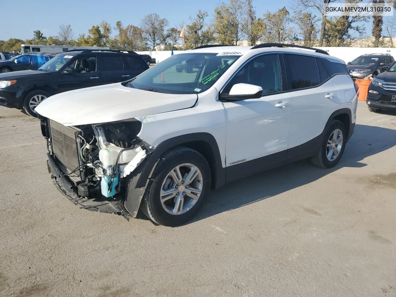 2021 GMC Terrain Sle VIN: 3GKALMEV2ML310350 Lot: 75864954