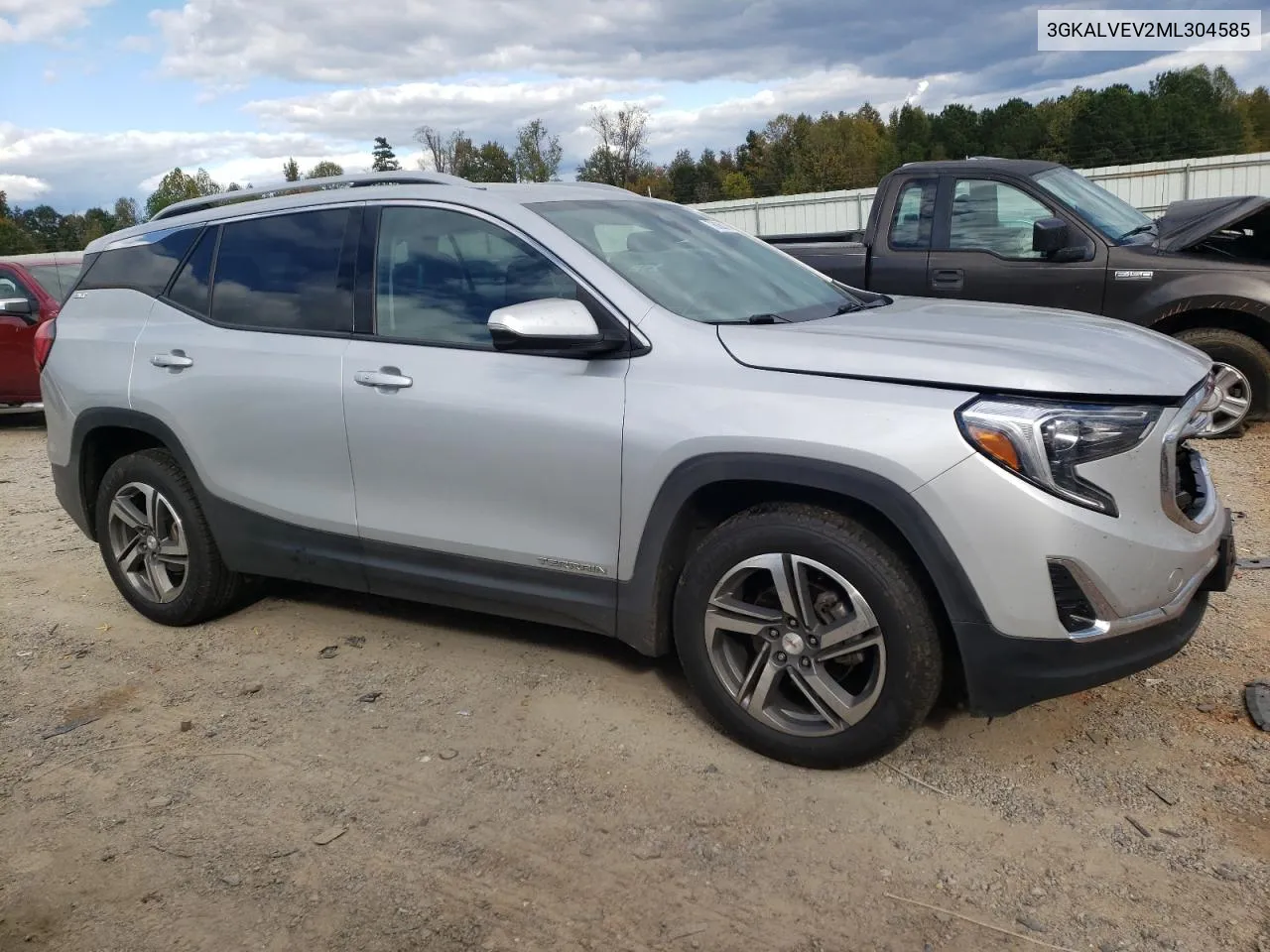 2021 GMC Terrain Slt VIN: 3GKALVEV2ML304585 Lot: 76038194