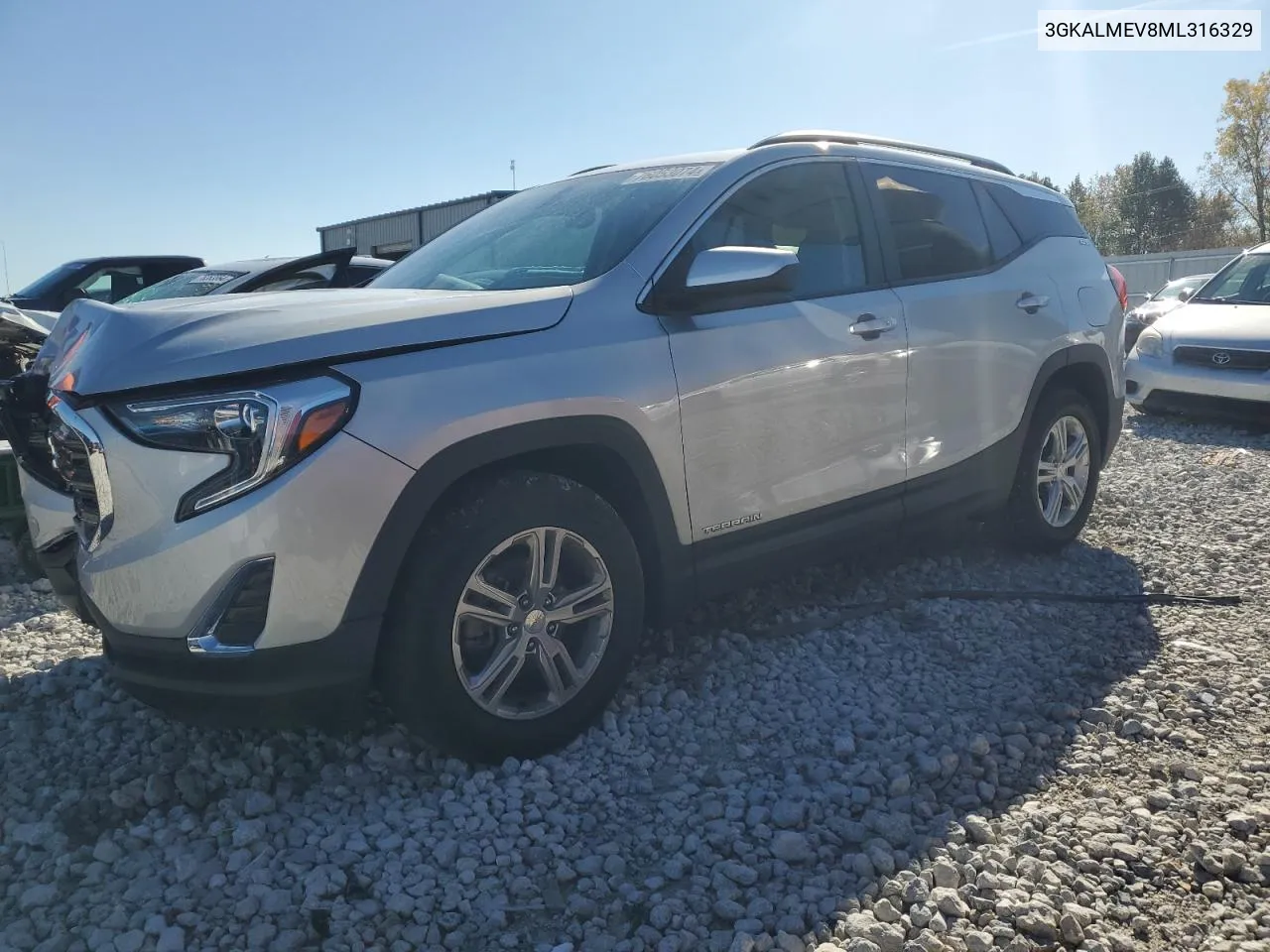 3GKALMEV8ML316329 2021 GMC Terrain Sle