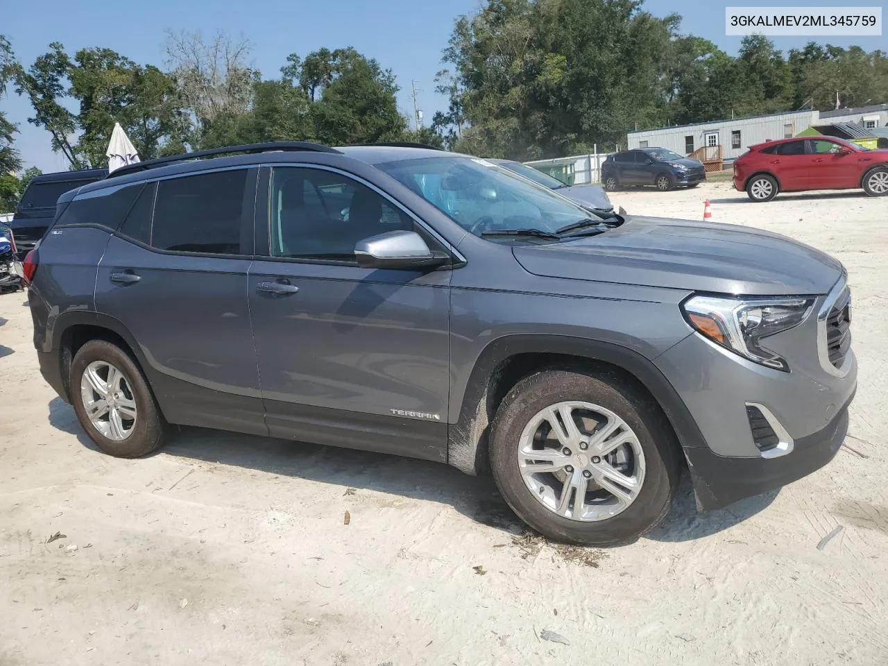 2021 GMC Terrain Sle VIN: 3GKALMEV2ML345759 Lot: 76258724