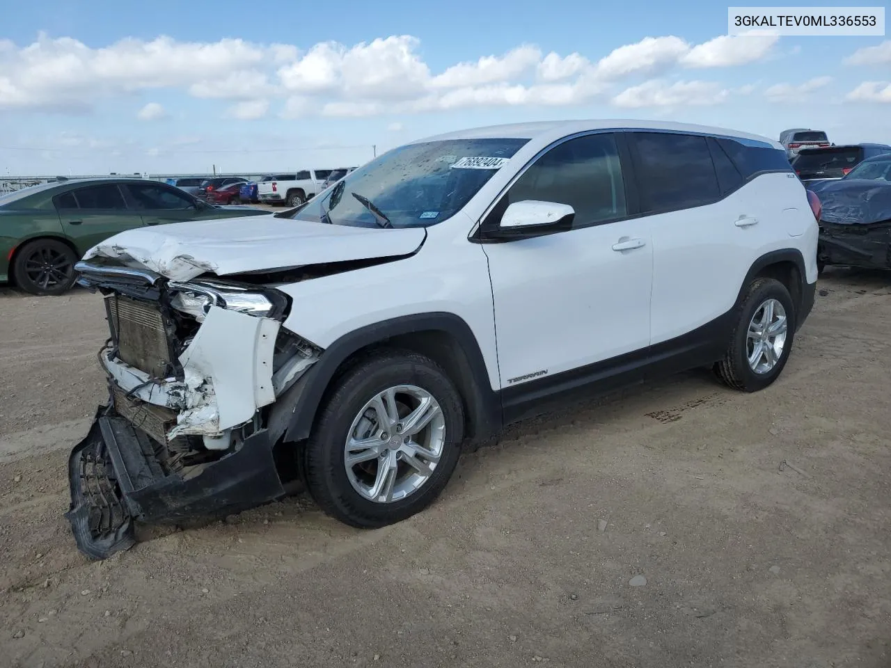 3GKALTEV0ML336553 2021 GMC Terrain Sle