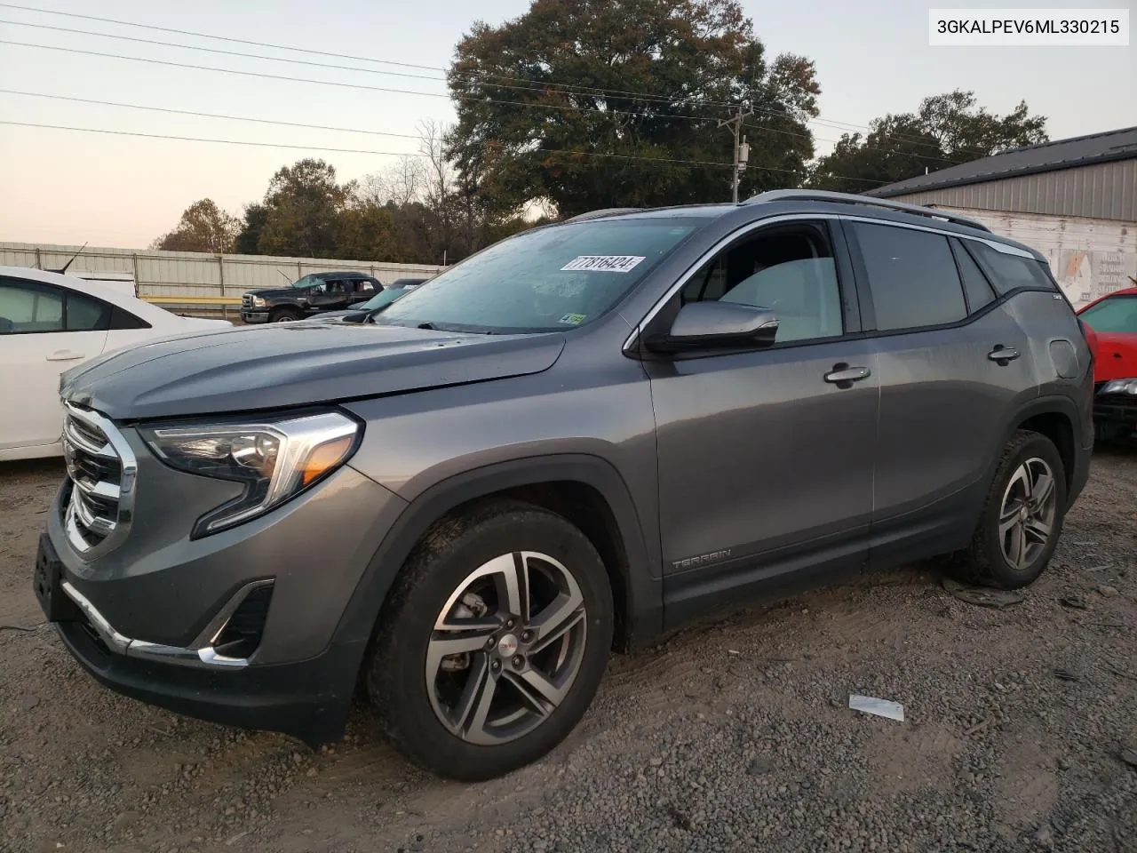 2021 GMC Terrain Slt VIN: 3GKALPEV6ML330215 Lot: 77816424