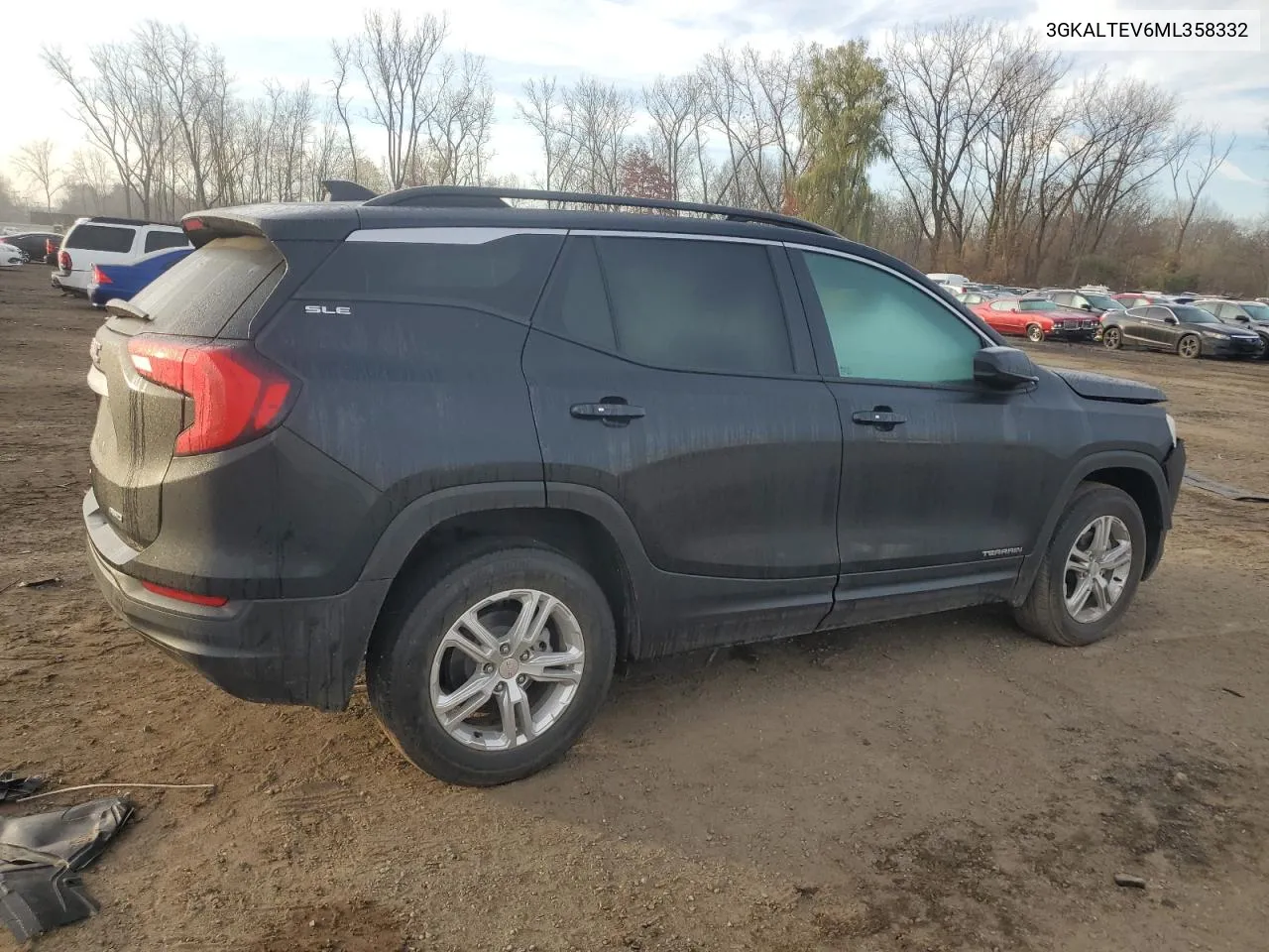 2021 GMC Terrain Sle VIN: 3GKALTEV6ML358332 Lot: 78249464