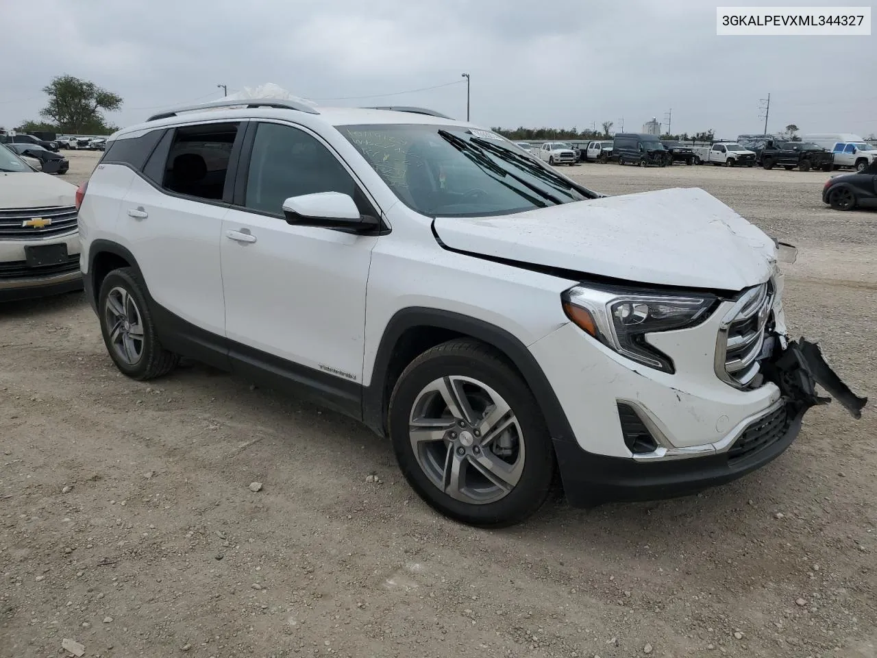 2021 GMC Terrain Slt VIN: 3GKALPEVXML344327 Lot: 78553974