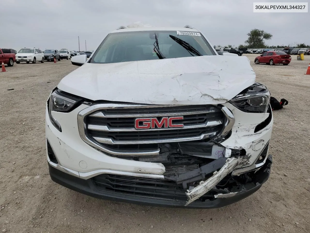 2021 GMC Terrain Slt VIN: 3GKALPEVXML344327 Lot: 78553974