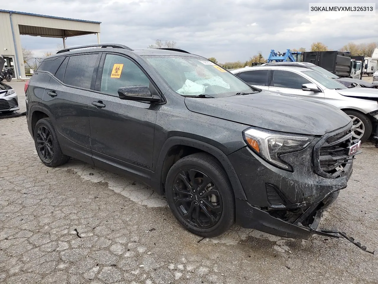 2021 GMC Terrain Sle VIN: 3GKALMEVXML326313 Lot: 78662824