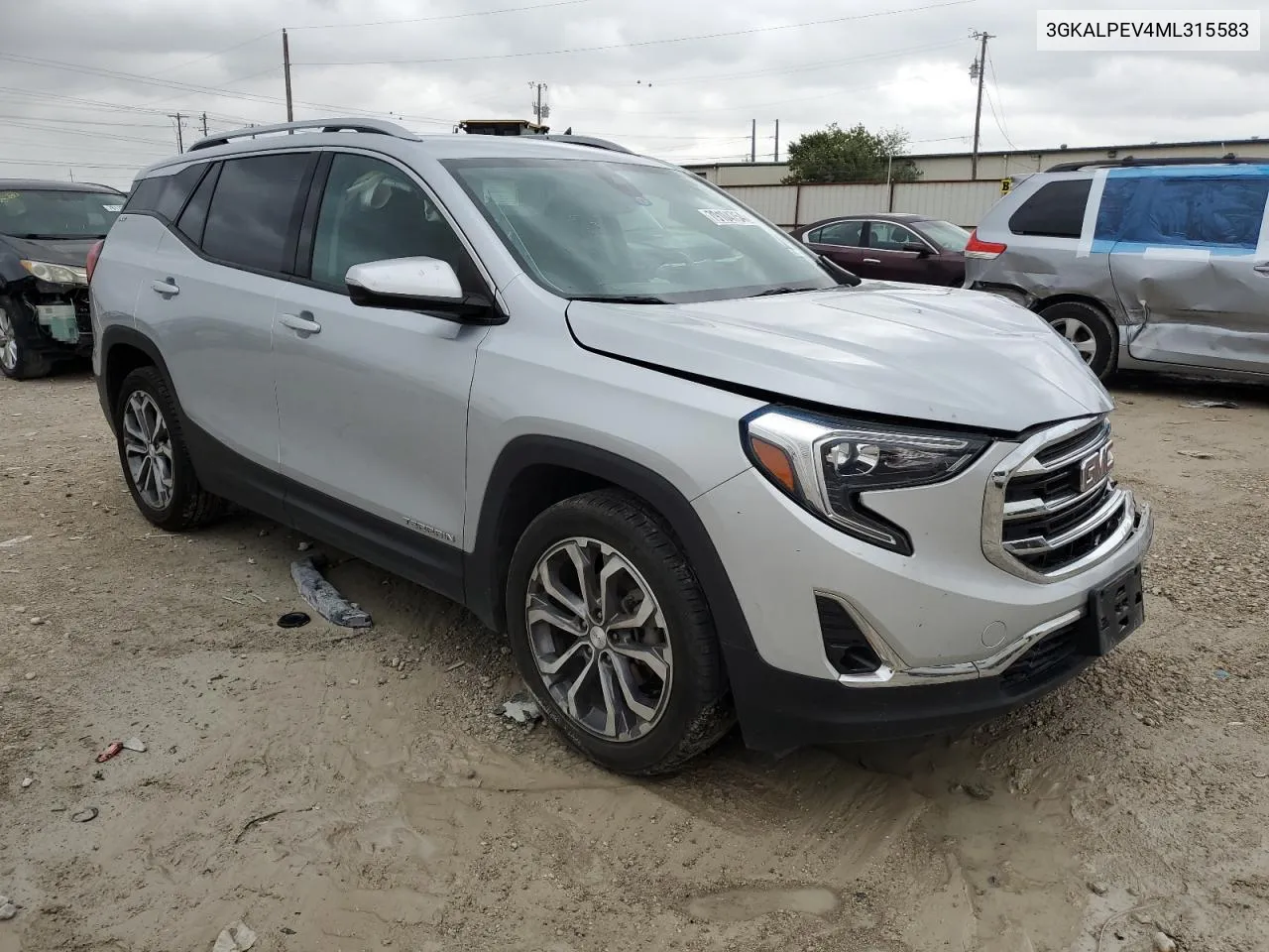 2021 GMC Terrain Slt VIN: 3GKALPEV4ML315583 Lot: 79104754