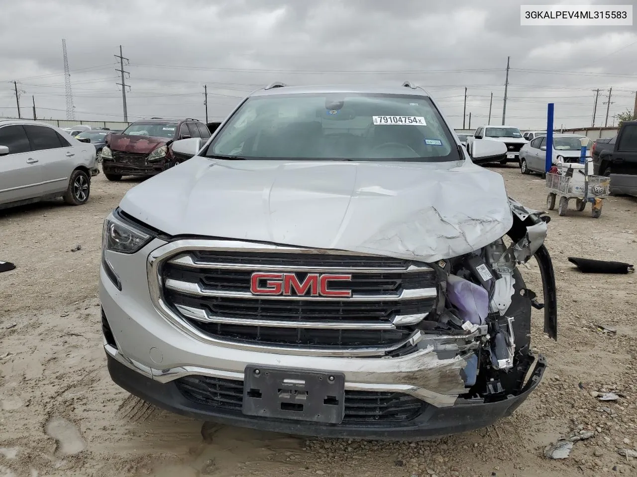 2021 GMC Terrain Slt VIN: 3GKALPEV4ML315583 Lot: 79104754