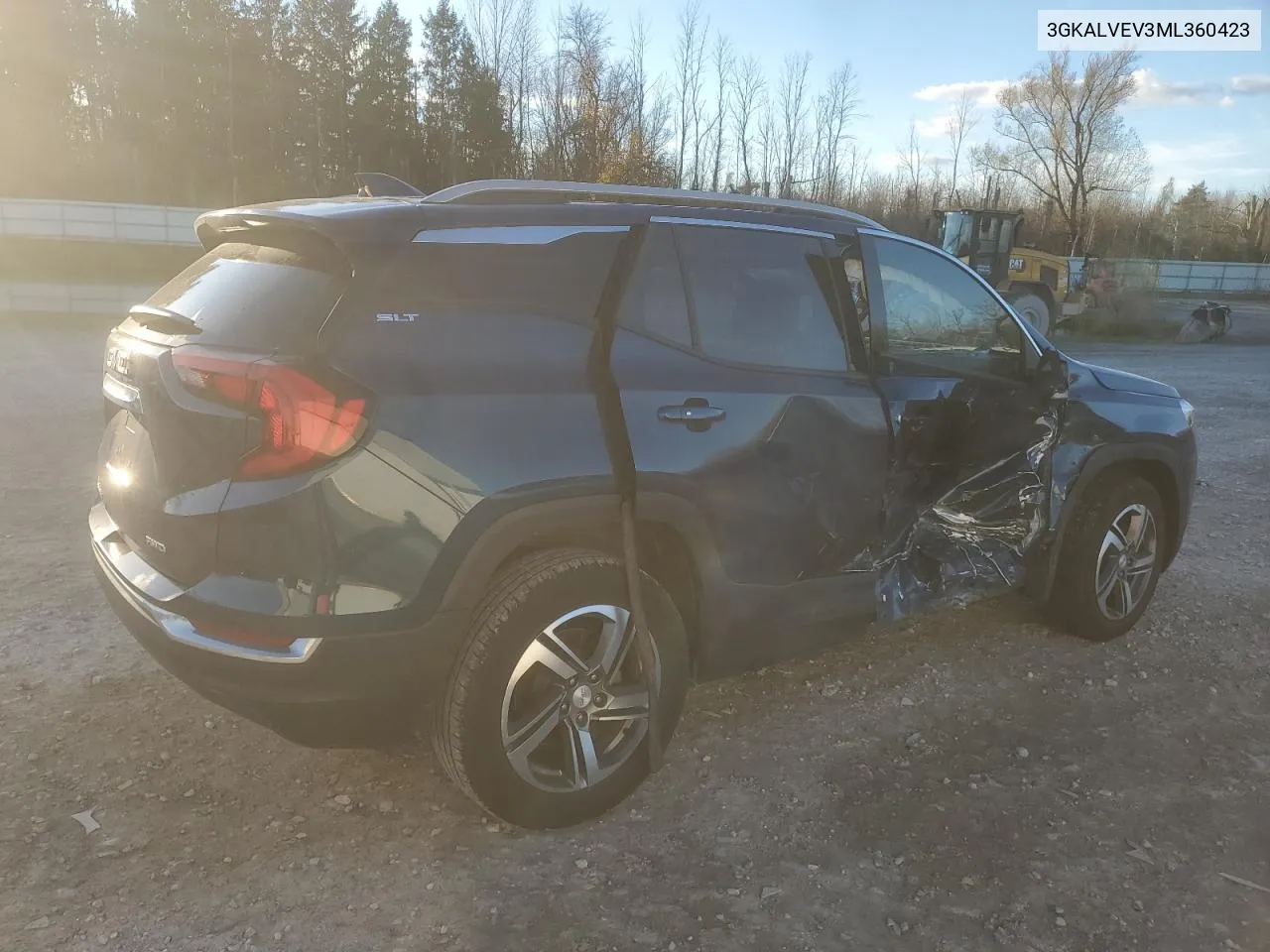 2021 GMC Terrain Slt VIN: 3GKALVEV3ML360423 Lot: 79677004