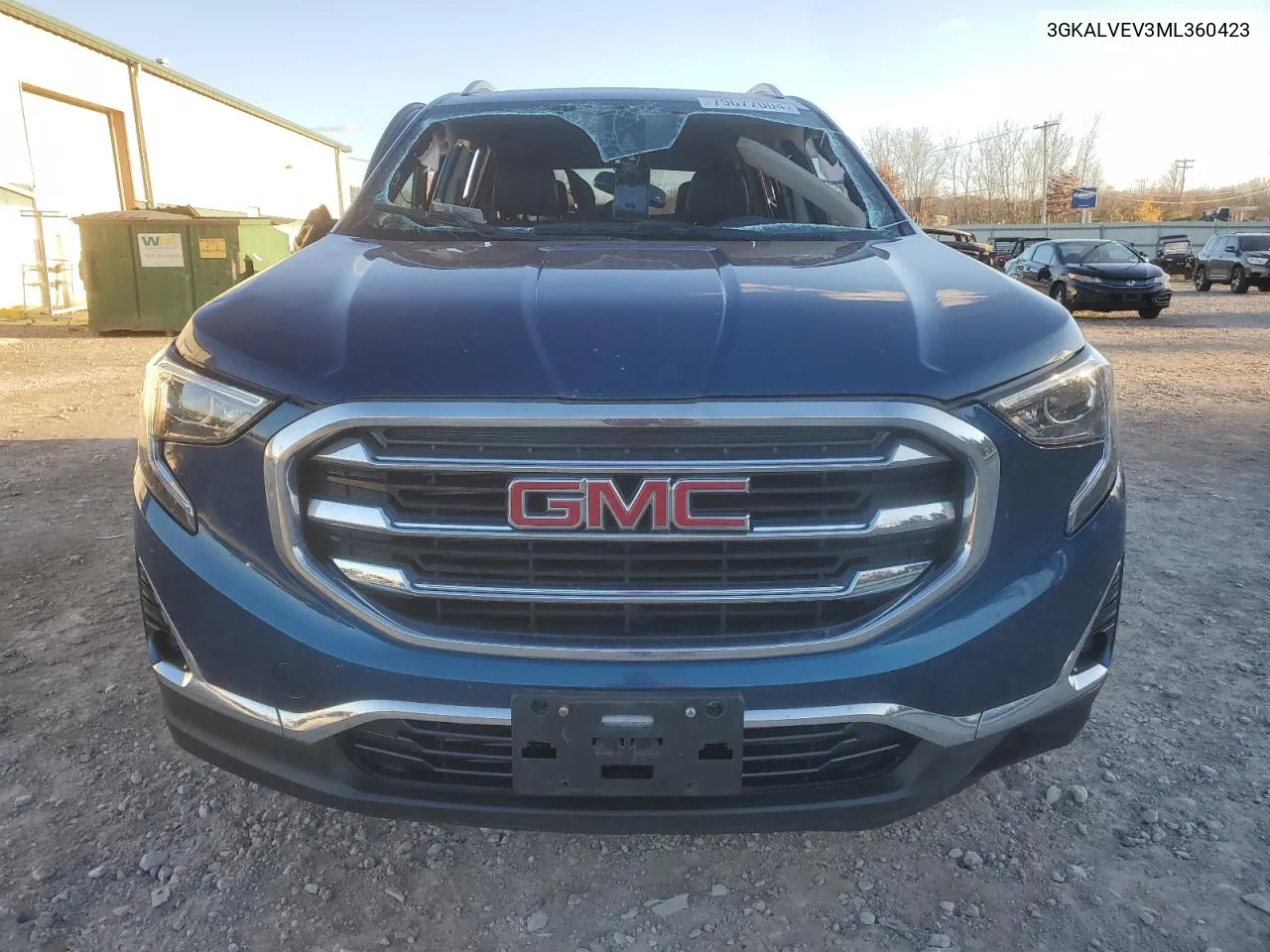 2021 GMC Terrain Slt VIN: 3GKALVEV3ML360423 Lot: 79677004