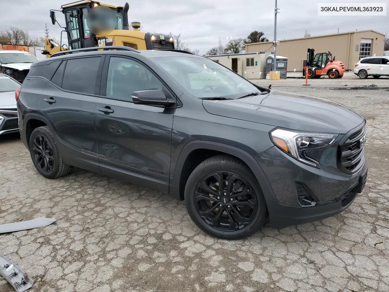 2021 GMC Terrain Slt VIN: 3GKALPEV0ML363923 Lot: 80991154