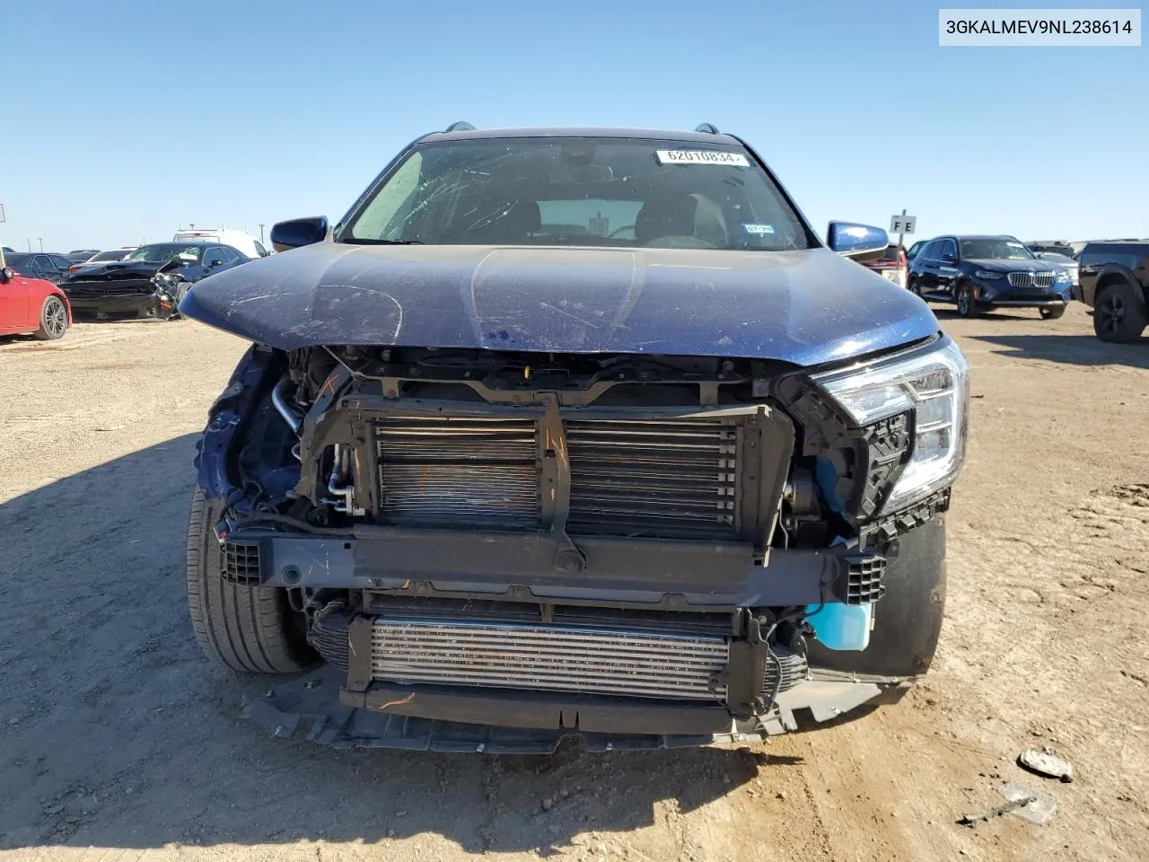 2022 GMC Terrain Sle VIN: 3GKALMEV9NL238614 Lot: 62010834