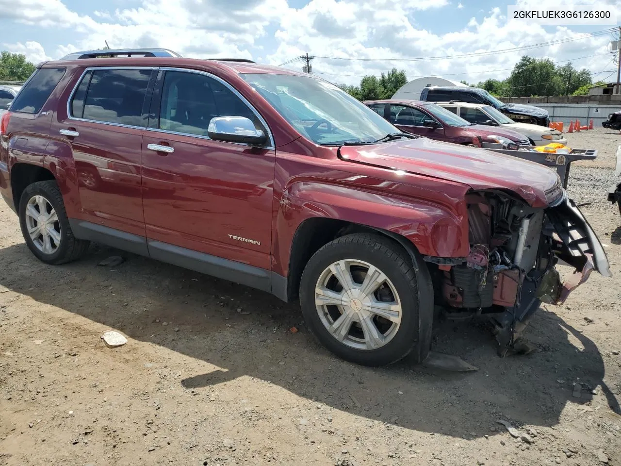 2022 GMC Terrain Slt VIN: 2GKFLUEK3G6126300 Lot: 62268464