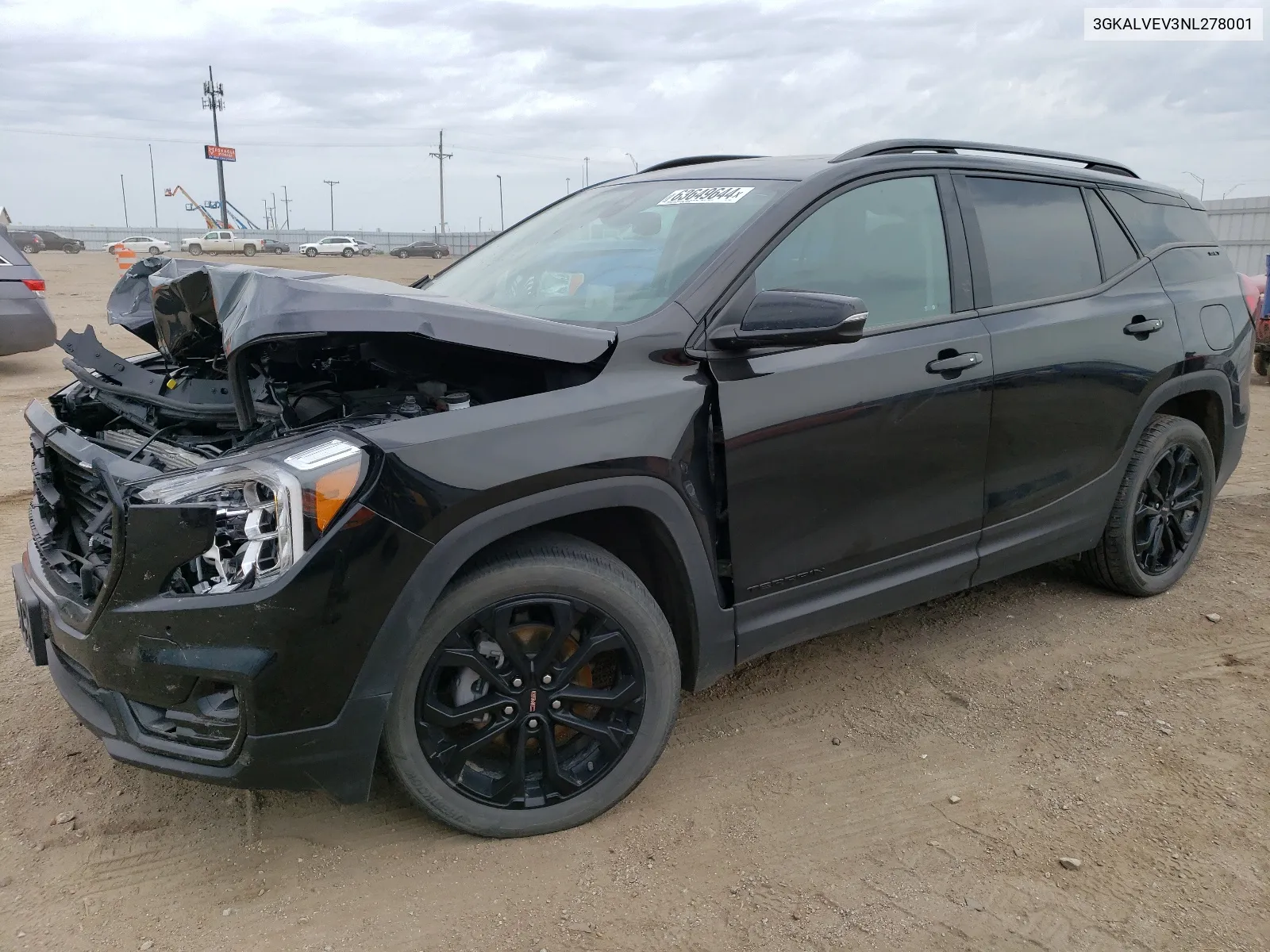 3GKALVEV3NL278001 2022 GMC Terrain Slt