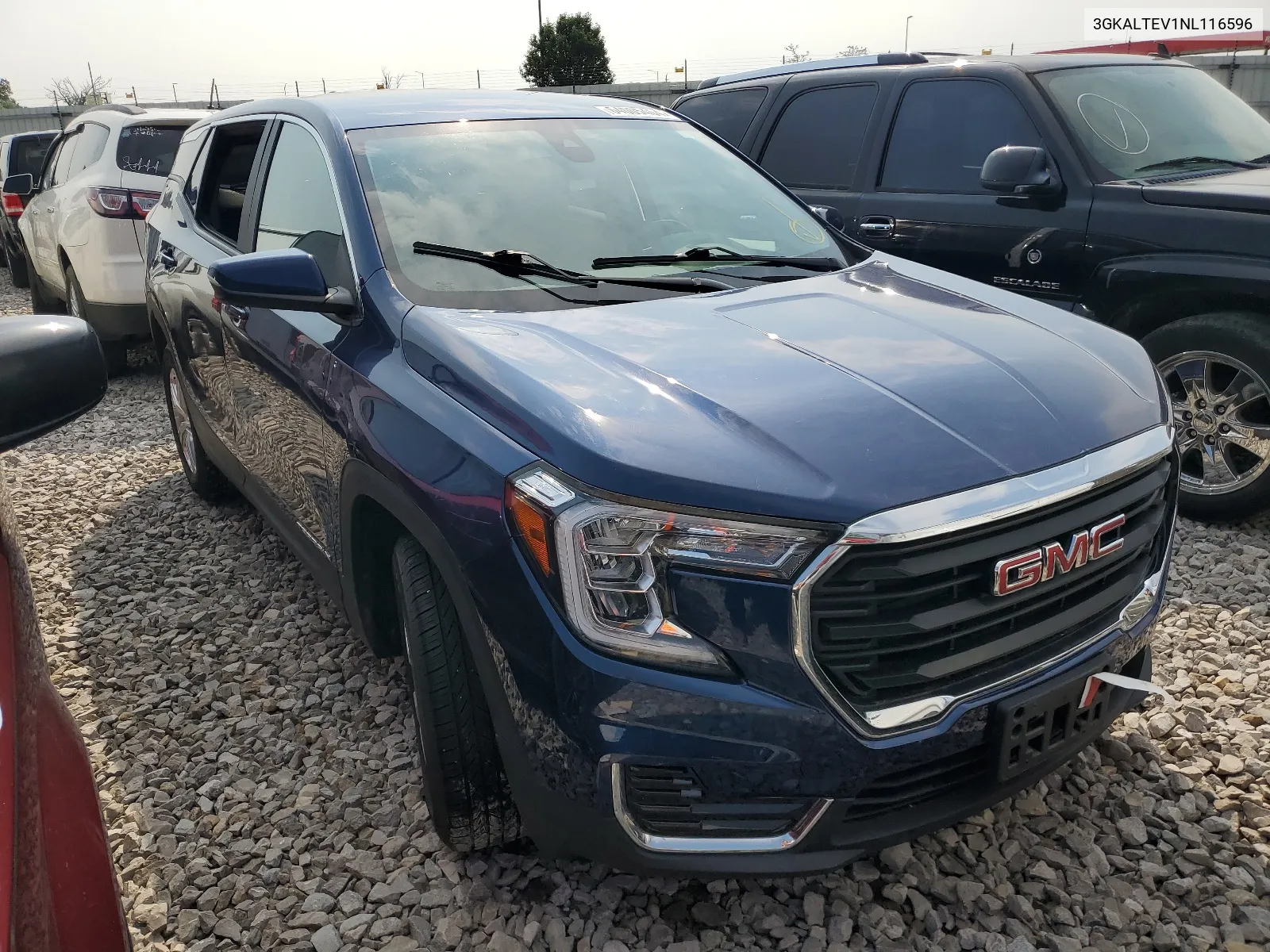 2022 GMC Terrain Sle VIN: 3GKALTEV1NL116596 Lot: 64005464