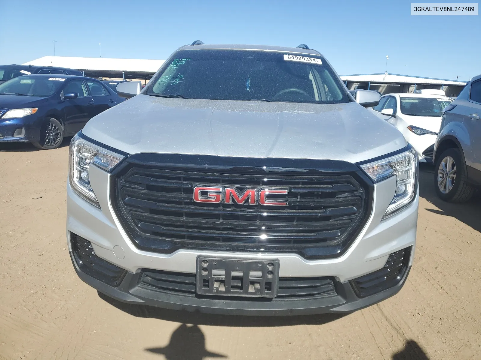 3GKALTEV8NL247489 2022 GMC Terrain Sle