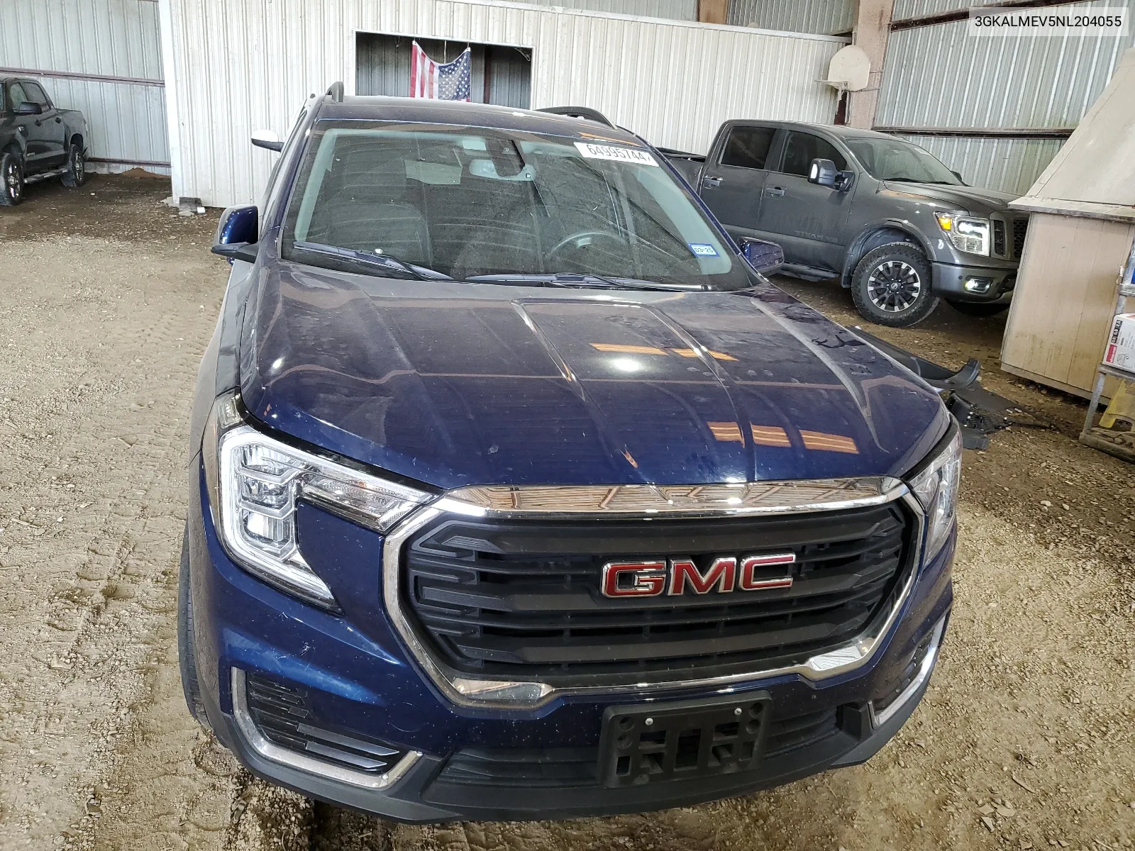 2022 GMC Terrain Sle VIN: 3GKALMEV5NL204055 Lot: 64995744