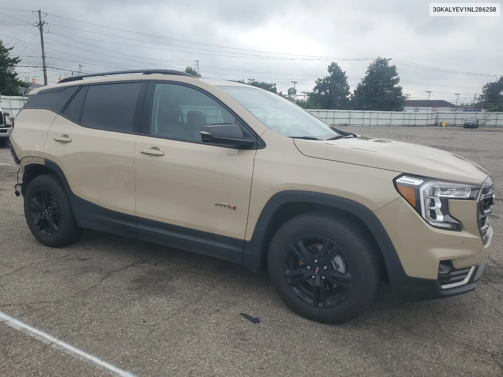 2022 GMC Terrain At4 VIN: 3GKALYEV1NL286258 Lot: 65293604