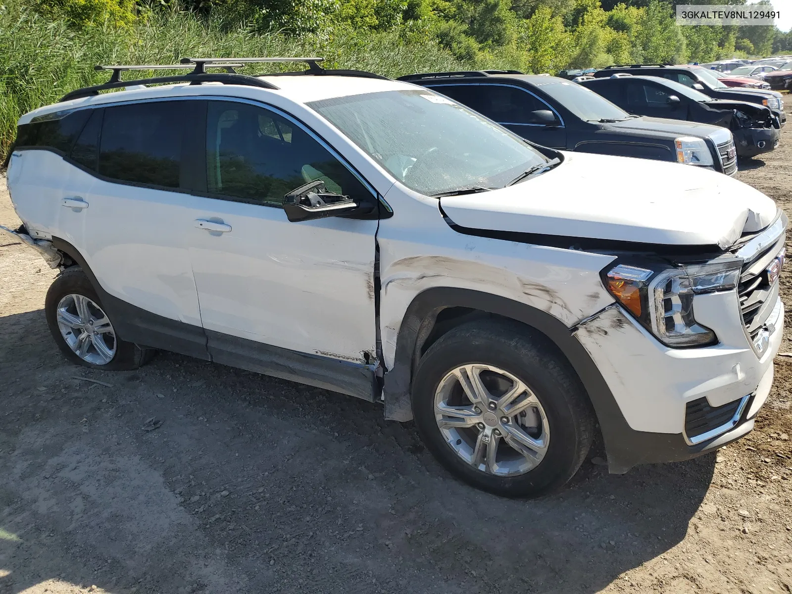 2022 GMC Terrain Sle VIN: 3GKALTEV8NL129491 Lot: 66402414