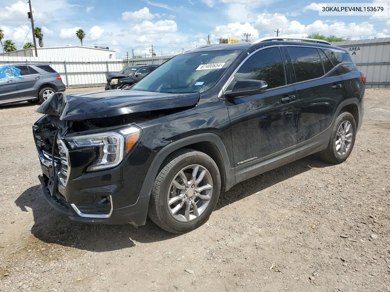 2022 GMC Terrain Slt VIN: 3GKALPEV4NL153679 Lot: 67400654