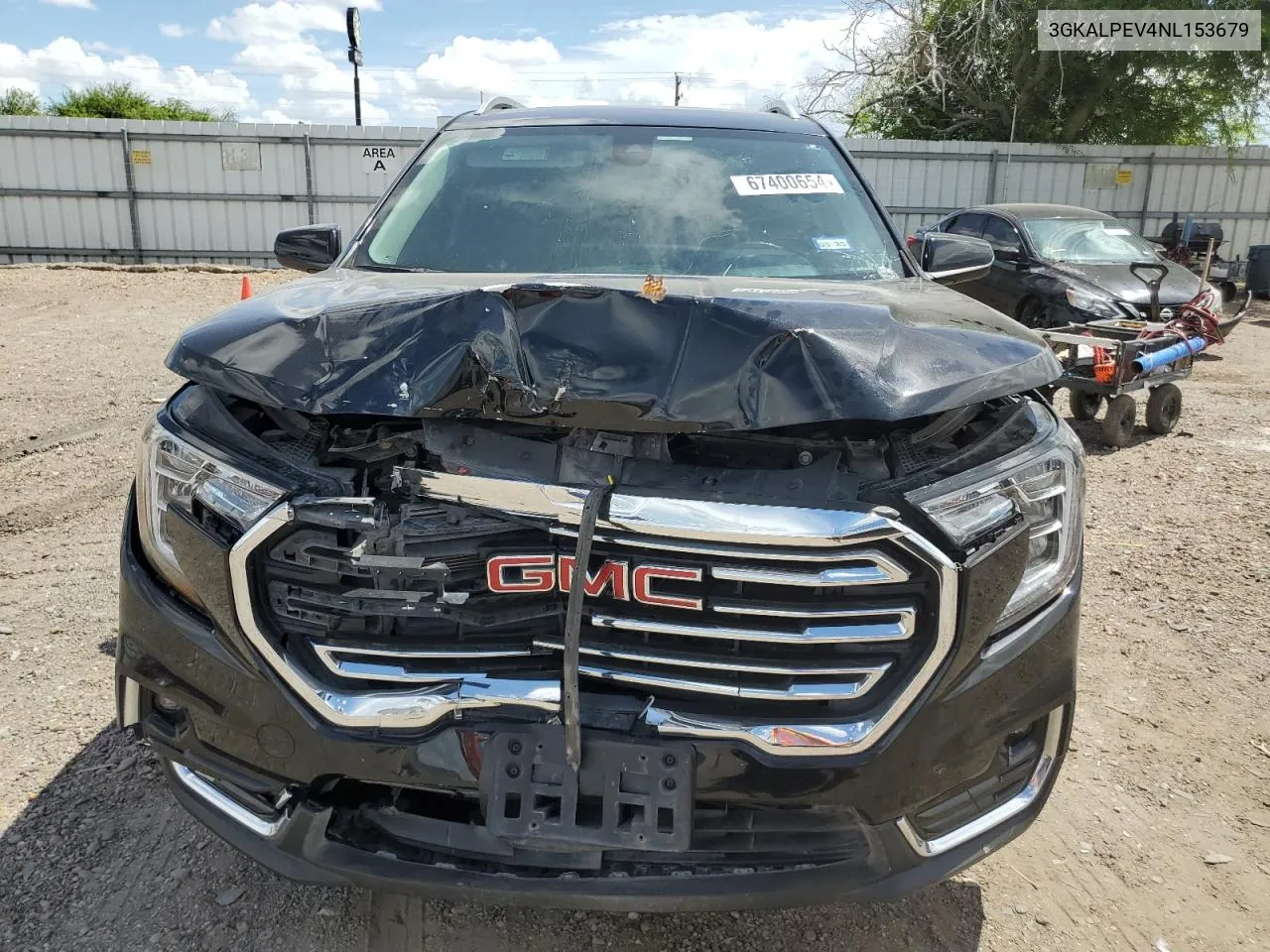 2022 GMC Terrain Slt VIN: 3GKALPEV4NL153679 Lot: 67400654