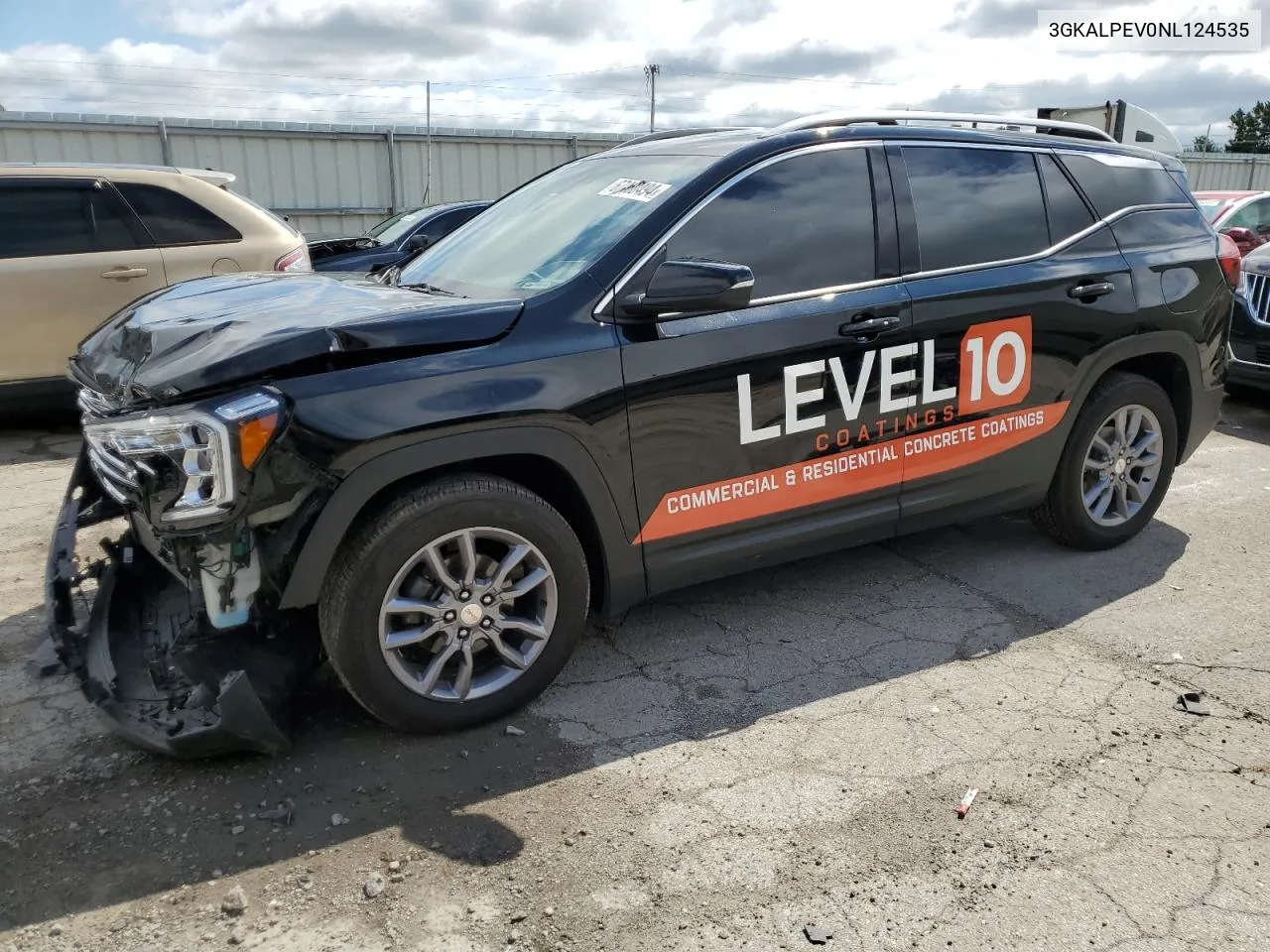 2022 GMC Terrain Slt VIN: 3GKALPEV0NL124535 Lot: 67460494