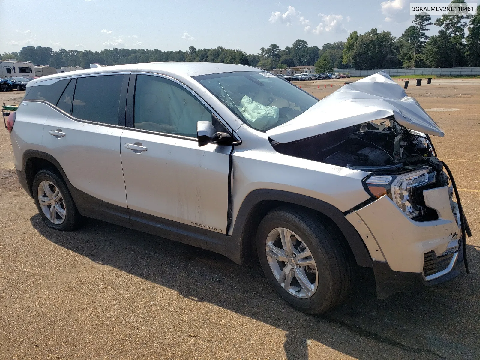 2022 GMC Terrain Sle VIN: 3GKALMEV2NL118461 Lot: 67832444