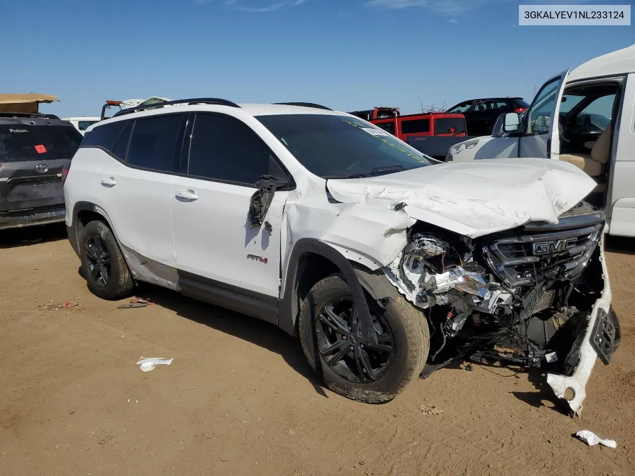 2022 GMC Terrain At4 VIN: 3GKALYEV1NL233124 Lot: 69492044