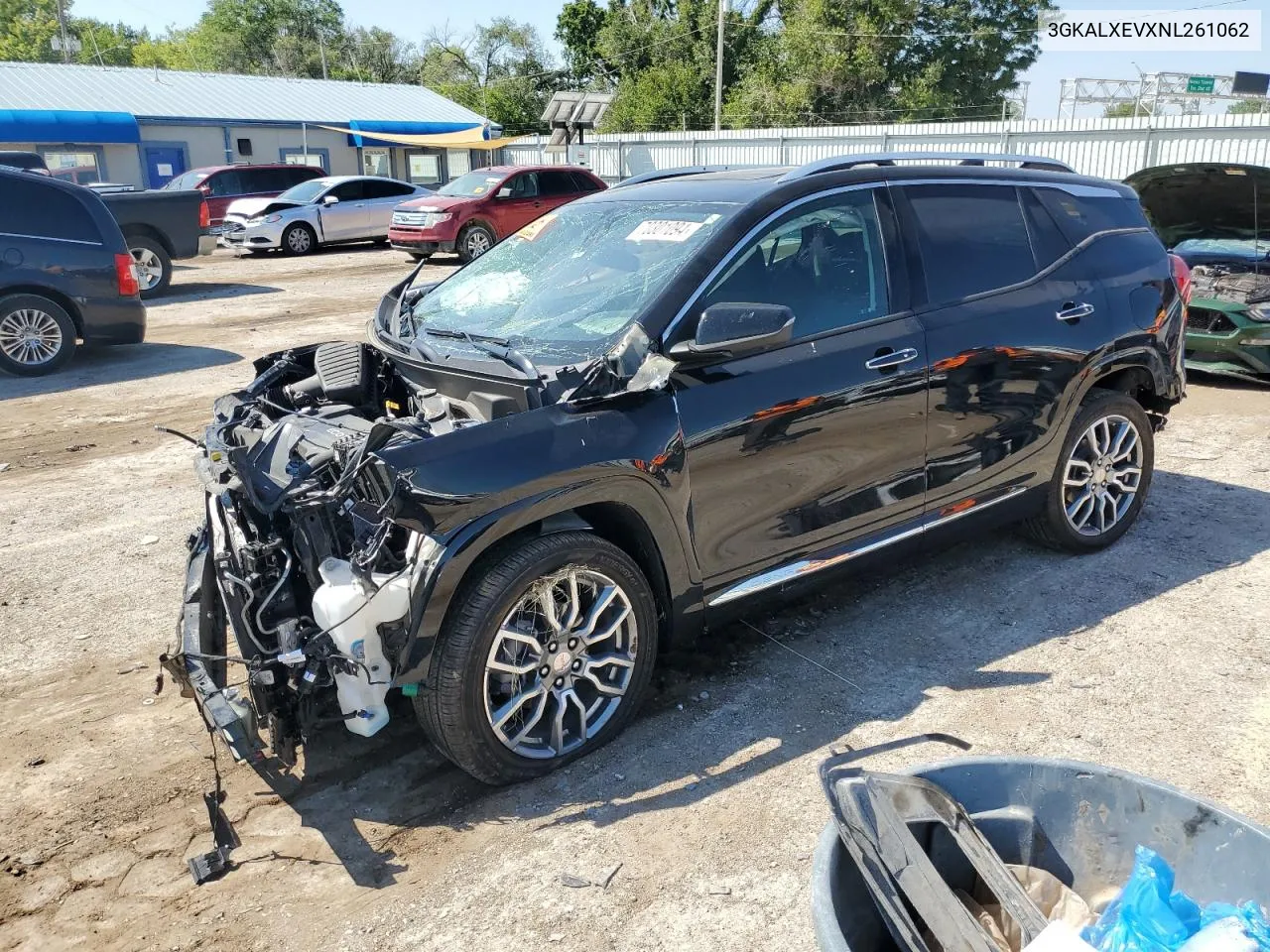 2022 GMC Terrain Denali VIN: 3GKALXEVXNL261062 Lot: 70301094