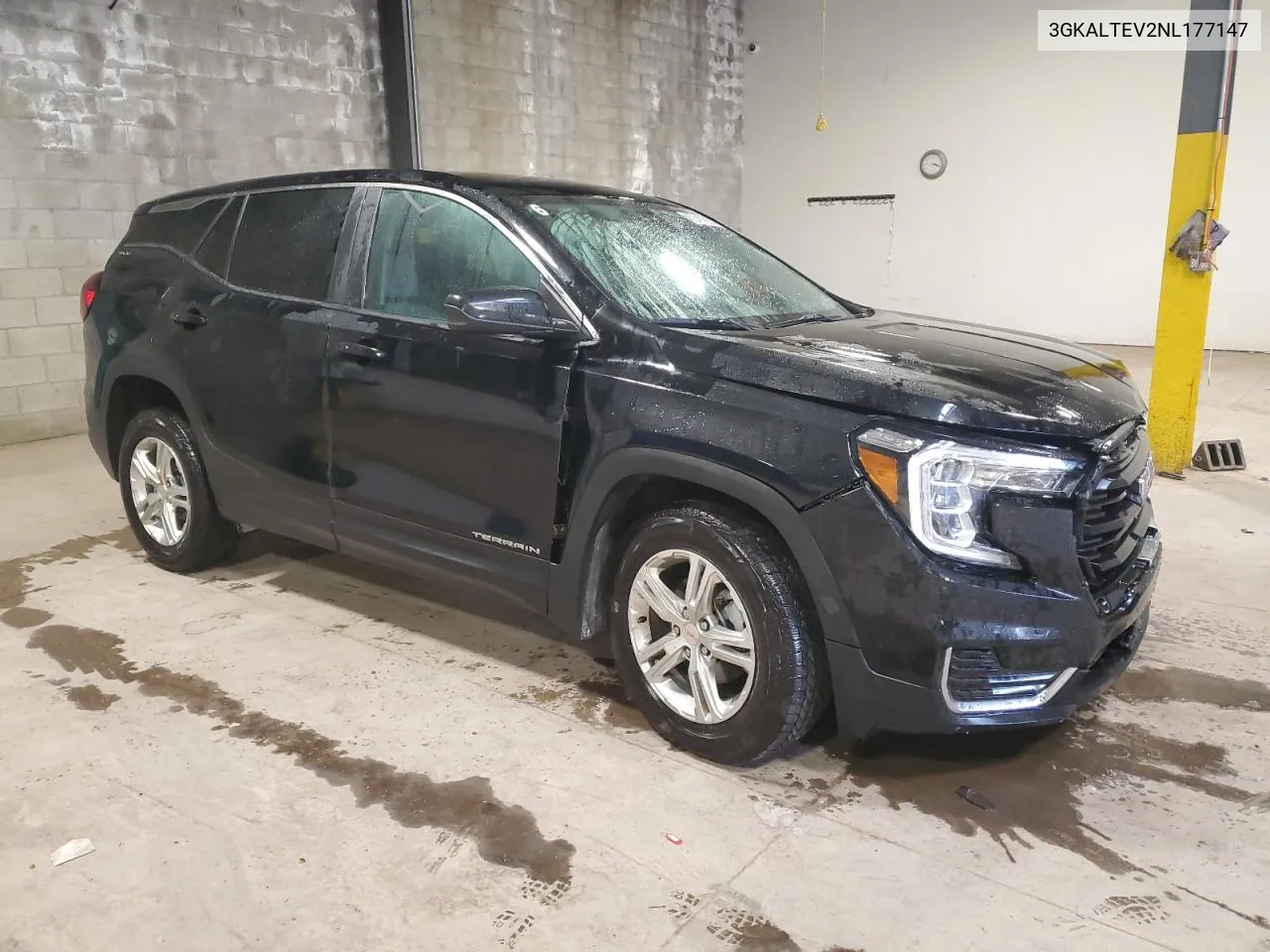 2022 GMC Terrain Sle VIN: 3GKALTEV2NL177147 Lot: 70437034