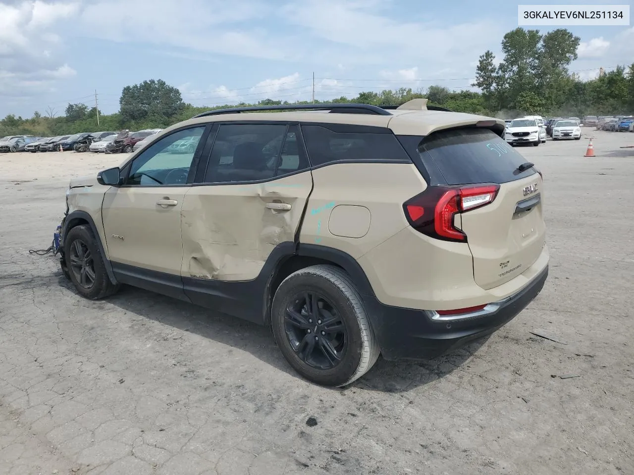 2022 GMC Terrain At4 VIN: 3GKALYEV6NL251134 Lot: 70628514