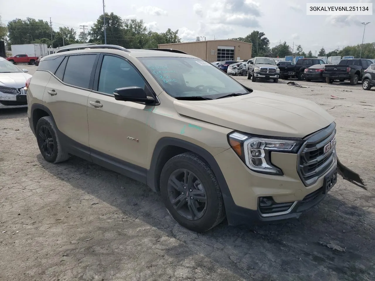 3GKALYEV6NL251134 2022 GMC Terrain At4