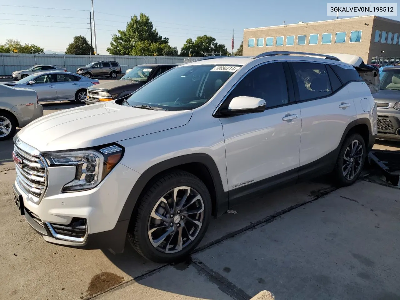 2022 GMC Terrain Slt VIN: 3GKALVEV0NL198512 Lot: 70656214