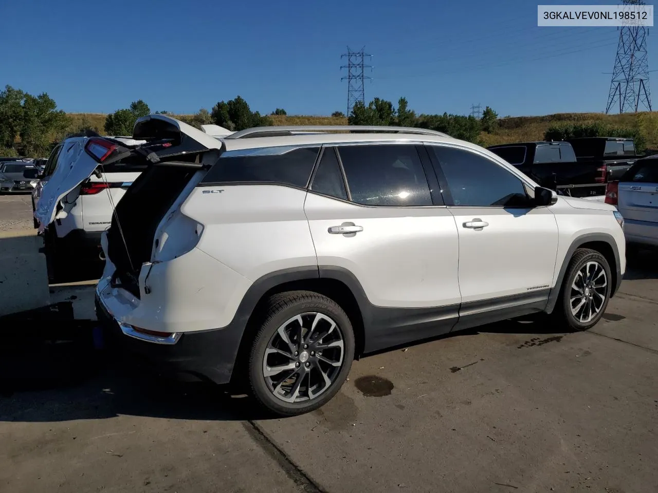 2022 GMC Terrain Slt VIN: 3GKALVEV0NL198512 Lot: 70656214