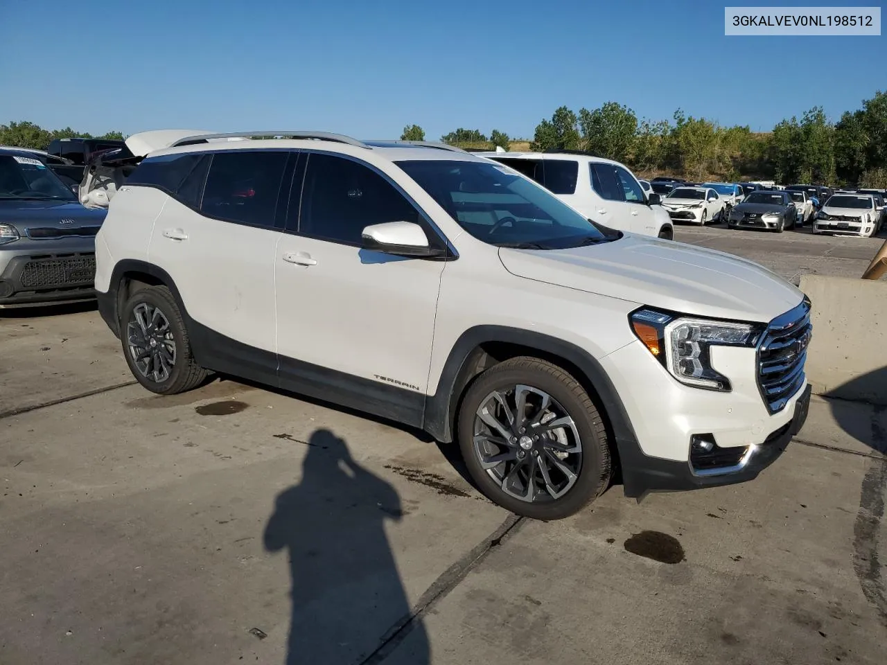 2022 GMC Terrain Slt VIN: 3GKALVEV0NL198512 Lot: 70656214