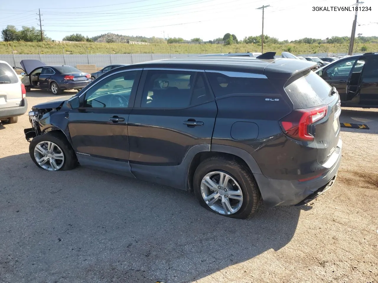 2022 GMC Terrain Sle VIN: 3GKALTEV6NL181234 Lot: 70860514