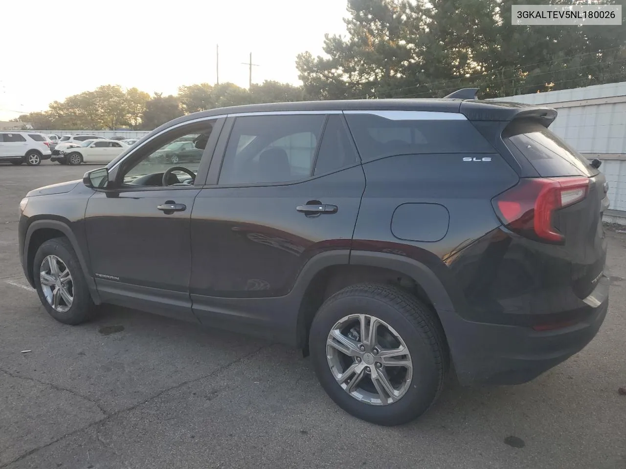 2022 GMC Terrain Sle VIN: 3GKALTEV5NL180026 Lot: 71037644