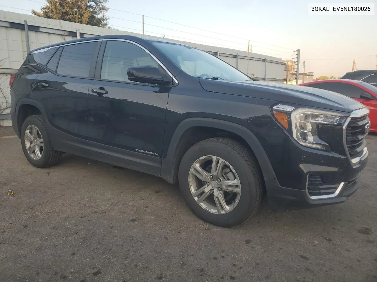 2022 GMC Terrain Sle VIN: 3GKALTEV5NL180026 Lot: 71037644