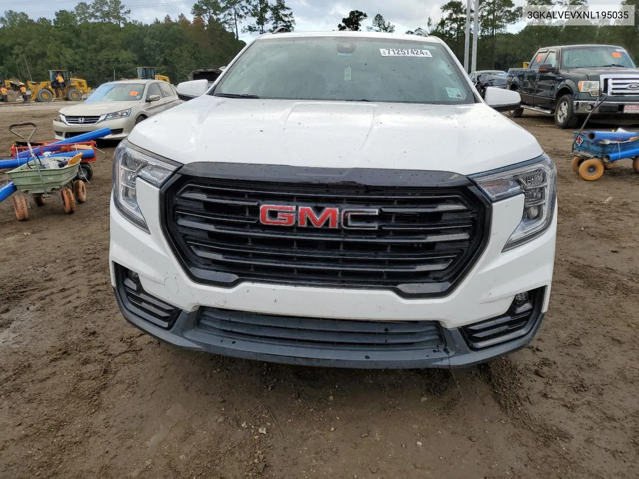 2022 GMC Terrain Slt VIN: 3GKALVEVXNL195035 Lot: 71257424