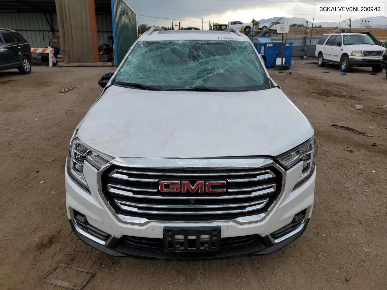 2022 GMC Terrain Slt VIN: 3GKALVEV0NL230942 Lot: 71366934