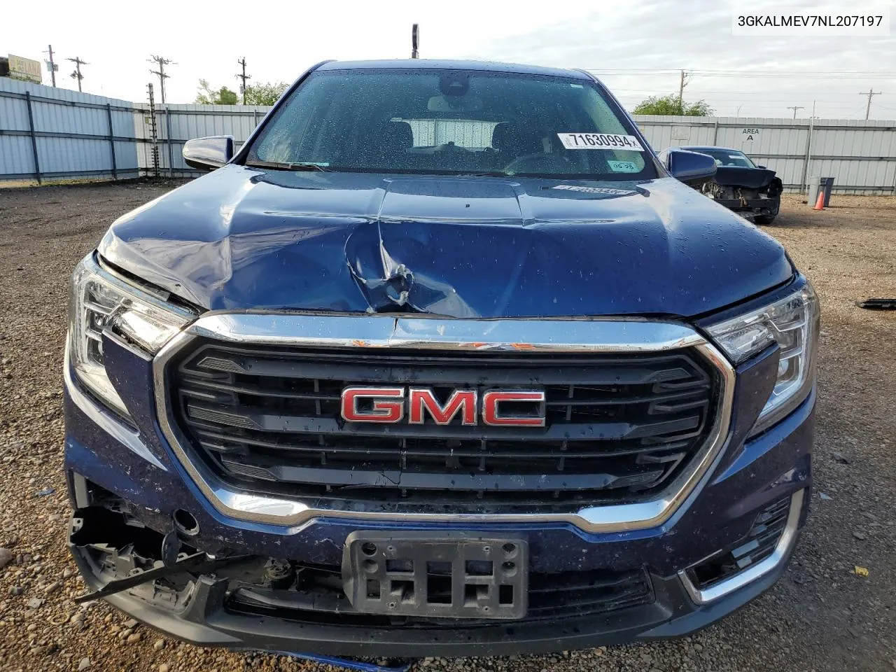 3GKALMEV7NL207197 2022 GMC Terrain Sle