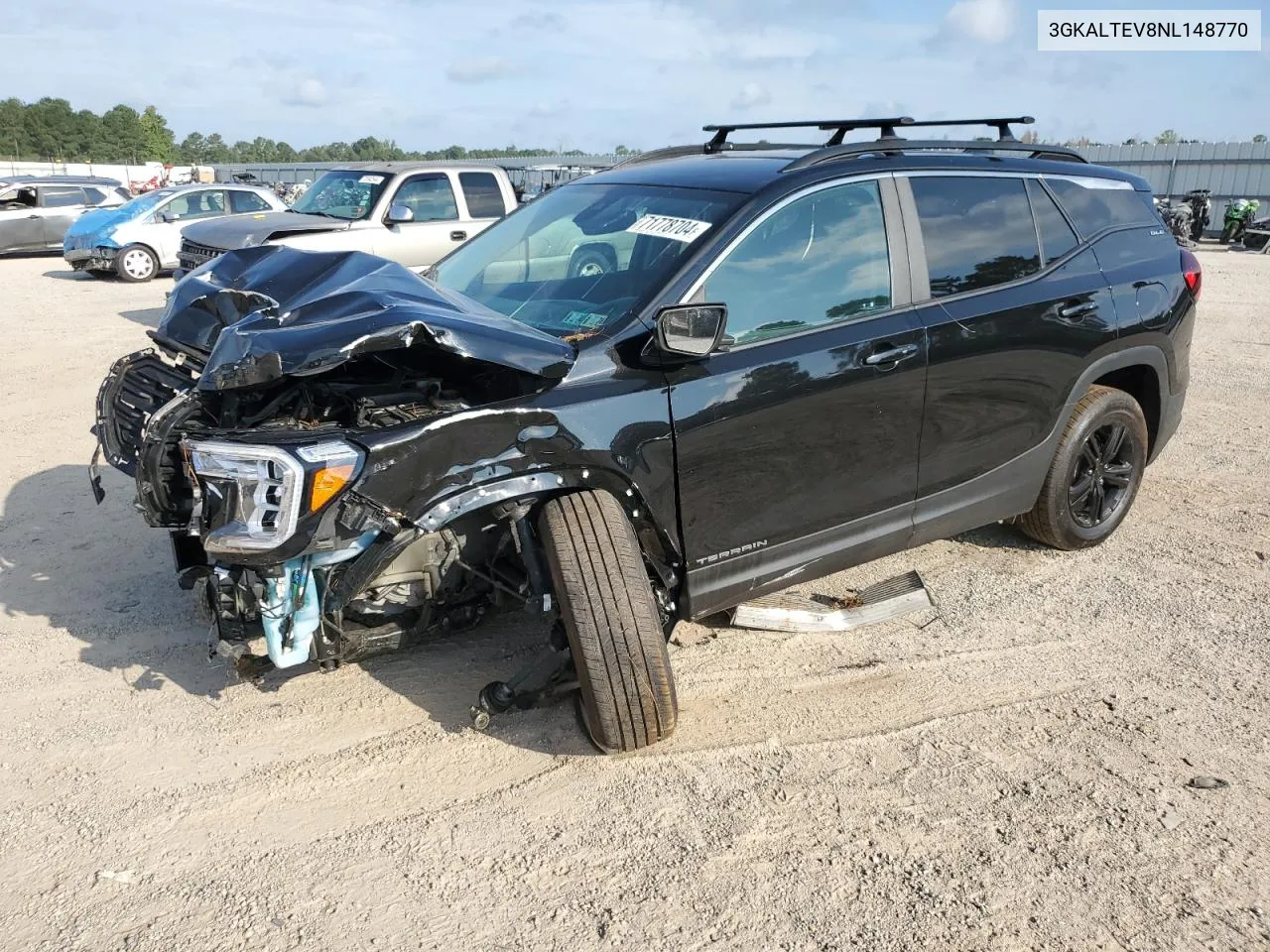 2022 GMC Terrain Sle VIN: 3GKALTEV8NL148770 Lot: 71778704