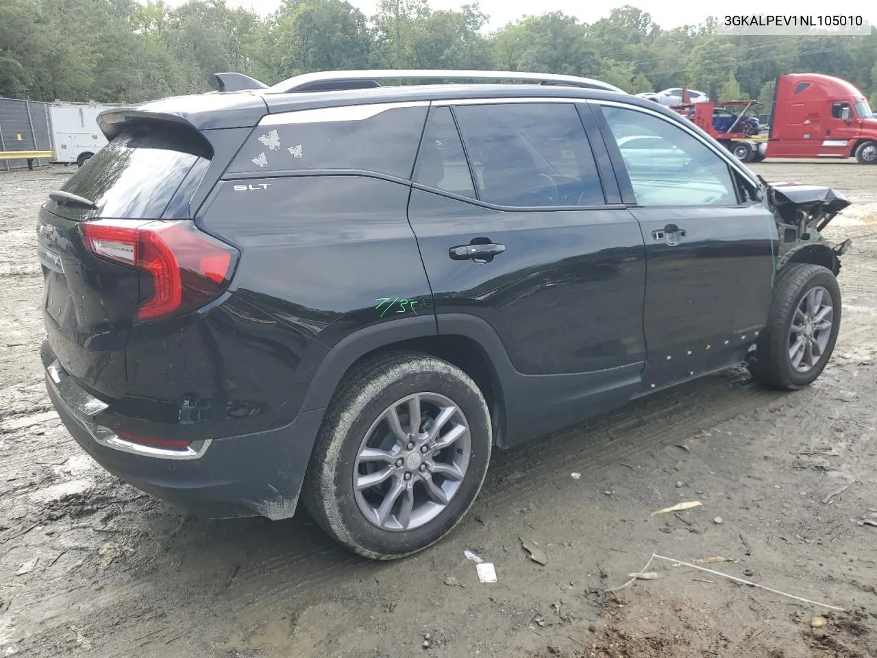 2022 GMC Terrain Slt VIN: 3GKALPEV1NL105010 Lot: 72116244