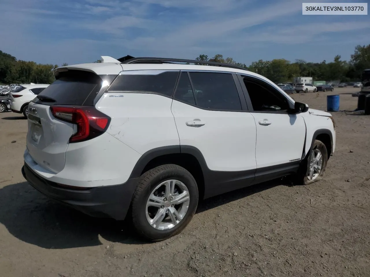 2022 GMC Terrain Sle VIN: 3GKALTEV3NL103770 Lot: 72191924