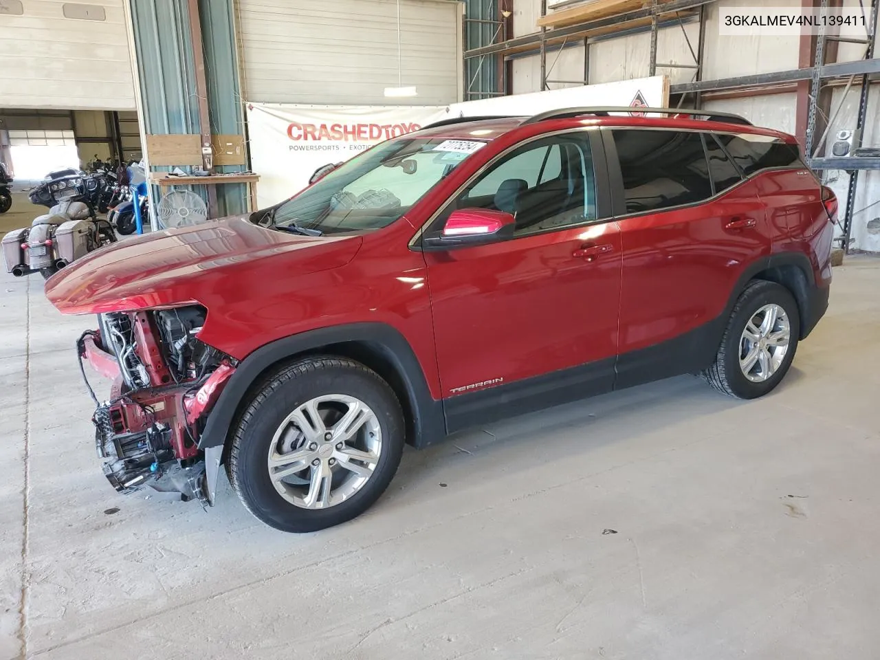 3GKALMEV4NL139411 2022 GMC Terrain Sle