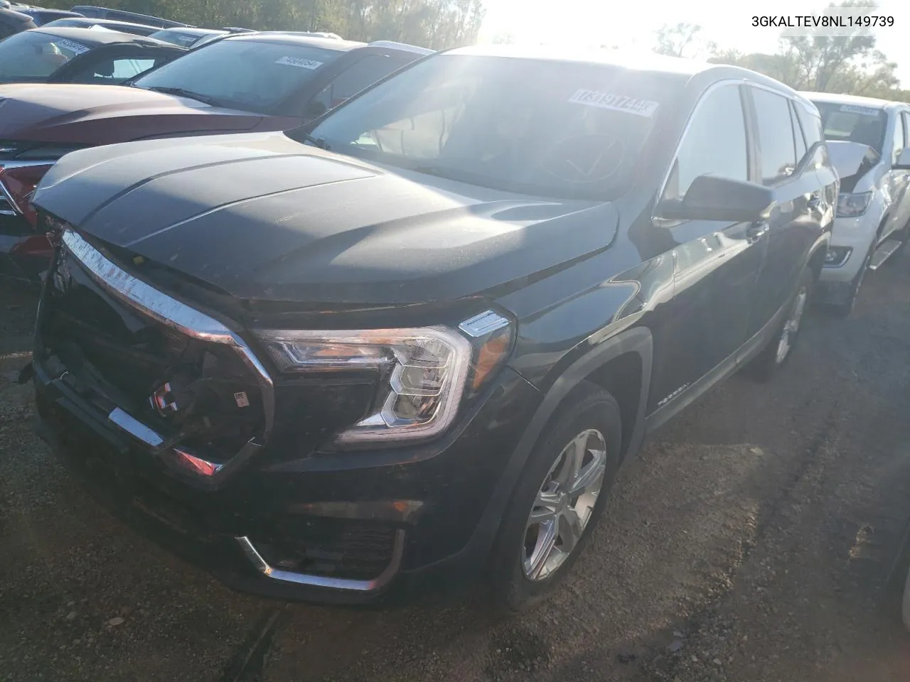 2022 GMC Terrain Sle VIN: 3GKALTEV8NL149739 Lot: 73191744