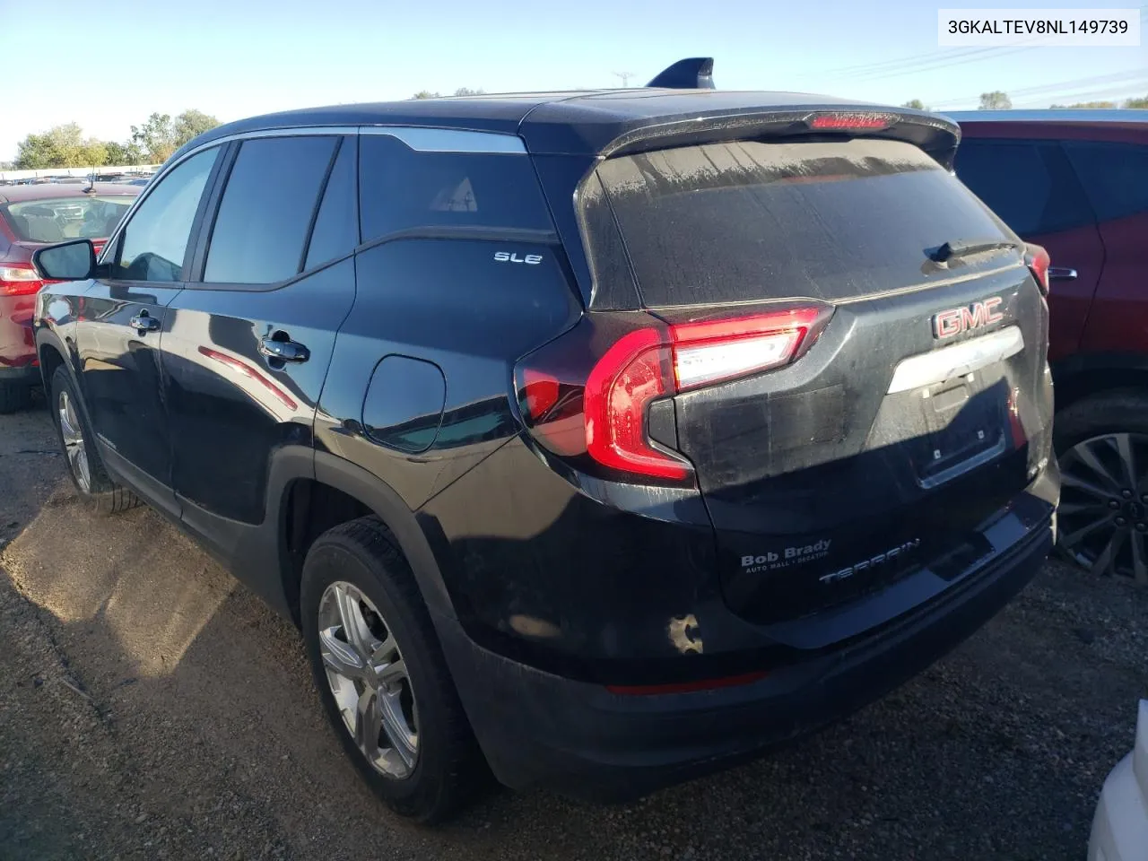 2022 GMC Terrain Sle VIN: 3GKALTEV8NL149739 Lot: 73191744